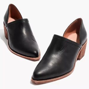 The Brady Leather Madewell Lowcut Bootie - Size 6